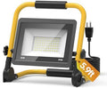 AIKVSXER Portable LED Work Light, 60W 7200LM Job Site Lights, 1 Pack by AIKVSXER