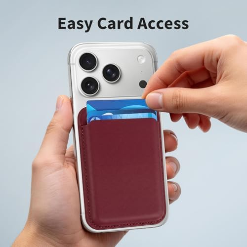 Magnetic Wallet Cell Phone Card Holder for Phone Case with Mag-Safe - Image 5