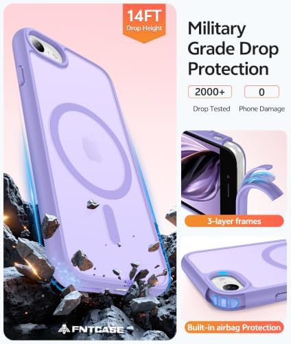 FNTCASE for iPhone SE Case 2022(3rd)/2020(2nd), iPhone 8/7 Case - Image 6
