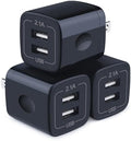 Wall Charger,Charger Cube,Charging Block Fast Charge 3Pack Dual Port 2.1A by CIQILY