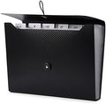 Cesil Black 7-Pocket Expanding File Folder, 33x24x3.5cm, A4, Letter, Polypropylene, Paper, 1x by CesilOfficeSupplies