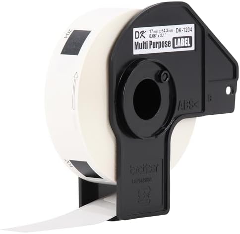 Brother Genuine DK-12043PK Multipurpose Paper Label Roll, Die-Cut Paper Labels, Engineered for Excellence, 400 Labels Per Roll, (3) Rolls per Box (DK12043PK) - Image 6