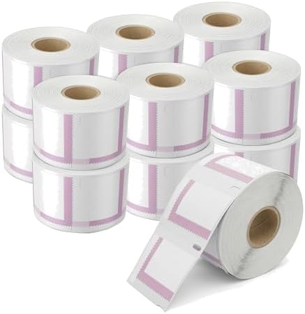 Aegis Adhesives - Replacement for DYMO 30915 (12 Rolls, 8400 Total) 1 5/8" X 1 1/4" Direct Thermal Postage and Address Labels - Compatible with LabelWriter 450, 450 Turbo, 4XL Printers (NOT 550, 5XL) by AegisAdhesives