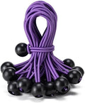 30 Pack Ball Bungee Cord, Heavy Duty Bungie Cord Balls (12",Purple) by Unknown