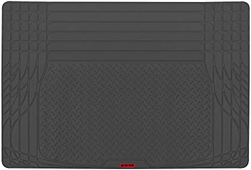 Motor Trend FlexTough SUV Cargo Liner & Car Trunk Mat - Universal Trim-To-Fit All Weather Cargo Mats for Back of SUV - SUV Trunk Mat & Trunk Liner Floor Mat Cargo Cover - Trunk Cover 47.5"in x 32.2"in by MotorTrend