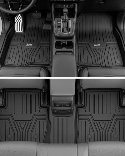 3W Floor Mats with Metal Pedals Fit for Honda CR-V 2023 2024 2025 2026 - Image 4