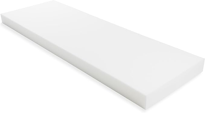 GoTo Foam 4" Height x 24" Width x 120" Length 44ILD Upholstery Cushion Made in - Image 3