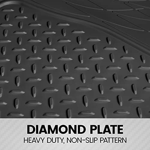 Heavy Duty Cargo Liner Floor Mat-All Weather Trunk Protection, Trimmable to Fit & Durable HD Rubber Protection for Car SUV Sedan Auto - Image 6