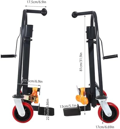 Furniture and Crate Mover, Manual Furniture Mover Equipment 1100lbs Heavy Duty Moving Tool Set Large Furniture Moving Tools Multifunctional Handling Tools for Moving, Warehousing, Furniture Stores - Image 2