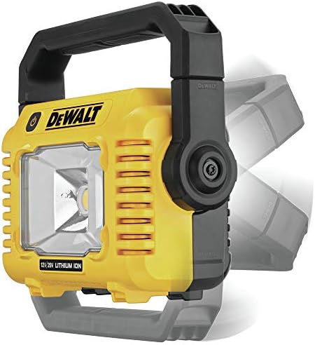 DEWALT 12V/20V MAX LED Work Light, Compact with 360 Degree Rotating Handle, 2000 Lumens of Brightness, Cordless, Bare Tool Only (DCL077B) - Image 4