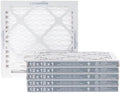 Amazon Basics 12x12x1 Air Filter 6-Pack, MERV 8 AC Furnace, Dust, Pet & Allergen Control , Electrostatic (Actual Size: 11.75" x 11.75" x 0.75") by AmazonBasics