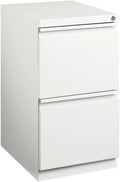Pemberly Row 2 Drawers 27.75" Vertical White Metal Filing Cabinet Lockable by PEMBERLYROW