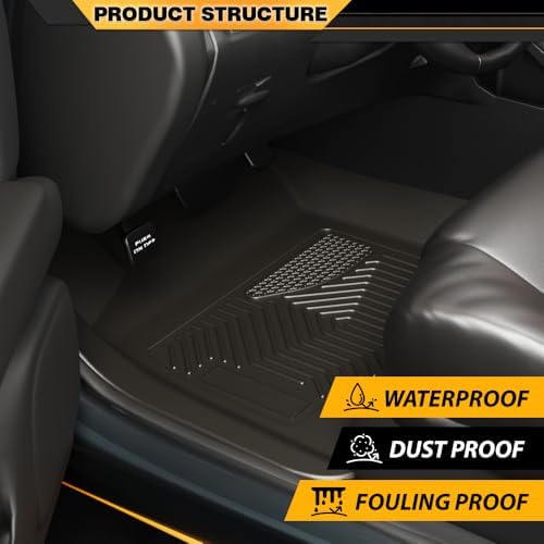 G-PLUS TPE 3PCS Floor Mats Fit 2013-2023 Toyota 4Runner - Image 2