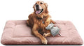 Dog Crate Pad Washable Dog Bed for Crate Large Cozy Mat 42-Inch Pink by VERZEY