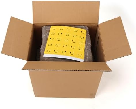 HORLIMER 6x4x1 Shipping Boxes Set of 100, White Corrugated Cardboard Mailer Box for Packing Small Business - Image 7