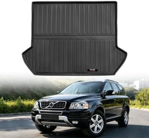 Custom for 2003-2014 Volvo XC90 Cargo Mats Trunk Liner All Weather TPE Protection Mat Accessories (for 2003-2014 Volvo XC90) by Yonugli
