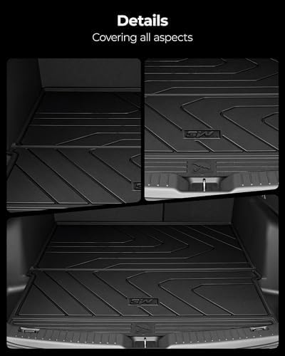 3W Cargo Liner Trunk Mat for Mazda CX-50 2023-2026, All Weather TPE - Image 3