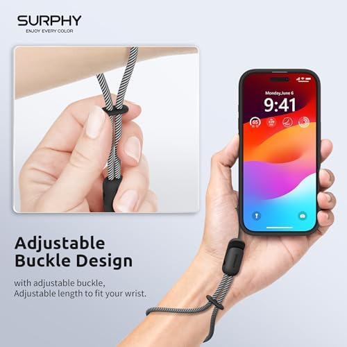 SURPHY 2 Pack Phone Lanyard, Phone Wrist Strap for Case, Camera Wrist Strap - Image 2