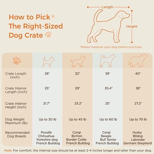 Yaheetech 38in Wooden Dog Crate Furniture w/Cushion for Medium/Large Dogs - Image 4