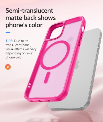 FNTCASE for iPhone 12 / 12 Pro Case, with Screen Protector, Fit for Magsafe - Image 5