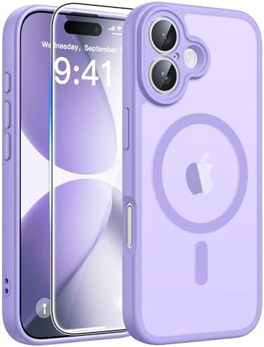 FNTCASE for iPhone 17 Case, Compatible with Magsafe, Glass Screen Protector by FNTCASE