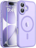 FNTCASE for iPhone 17 Case, Compatible with Magsafe, Glass Screen Protector by FNTCASE
