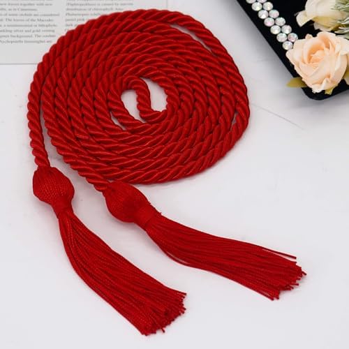 GraduationMall Graduation Honor Cord 68" Red - Image 2
