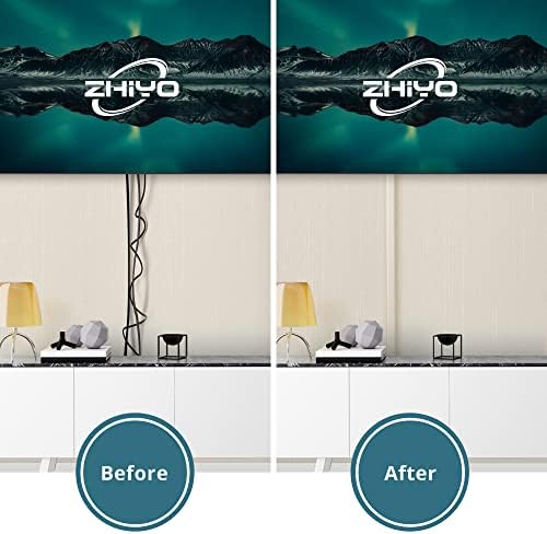 ZhiYo 43" Cord Covers for Wires on Wall, Beige Cord Hider, 0.95" W x 0.47" - Image 4