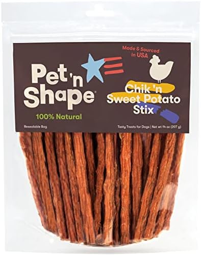 Pet 'n Shape Chik 'n Sweet Potato Stix Dog Treats – Made and Sourced in the USA - Image 7