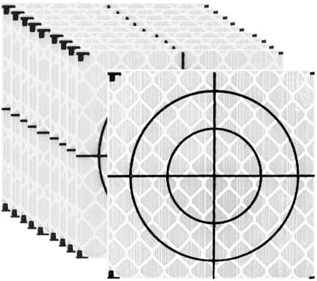 PATIKIL Survey Reflector Target Self-Adhesive Reflective Sheet Target Mark Tape, Suit for Ship Inspection by PATIKIL