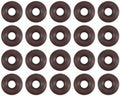 uxcell Fluorine Rubber O-Rings 6mm OD 2mm ID 2mm Width, Metric FKM Sealing Gasket, Pack of 20 by uxcell