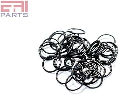 EAI Nitrile Rubber O-Rings 20mm OD 17mm ID 1.5mm Width, Metric Buna-N Sealing Gasket, Pack of 25 - Image 2