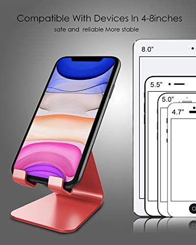CreaDream Phone Stand Holder, Aluminum Phone Stand for Desk - Image 4