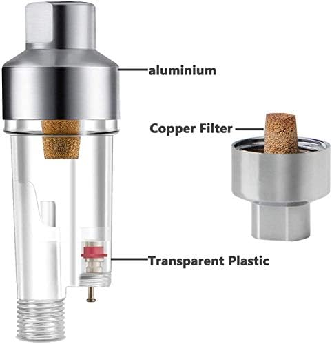 Airbrush Moisture Trap, 1/8" BSP In-Line Filter, Oil Water Separator - Image 6