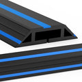 Eapele Floor Cord Cover 10ft Cord Covers for Wires on Floor, Heavy Duty Extension Cord Cover, Rubber Floor Cable Cover, Prevent Trip Hazard for Sidewalk Home Office Outdoor or Indoor Settings by Eapele