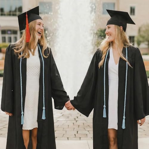 GraduationMall Graduation Honor Cord 68" Sky Blue - Image 6