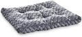Amazon Basics Washable Cat and Dog Bed and Crate Pad, Indoor, 46 x 29 x 4 inches, Gray by AmazonBasics