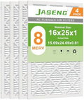 16x25x1 MERV 8 Air Filter, 4-Pack for Furnace HVAC by NewFilter