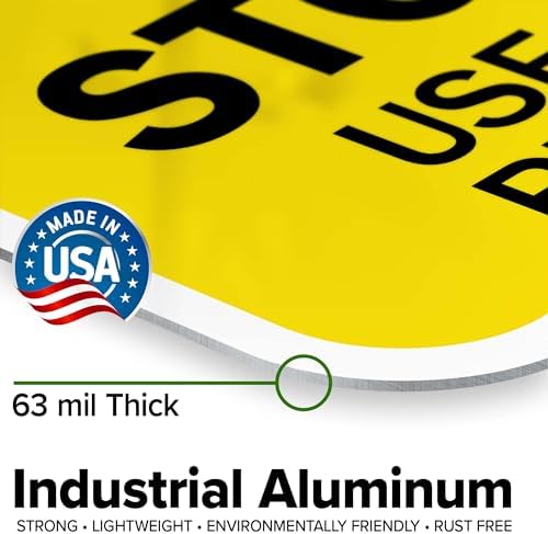 Caution Pesticide Storage Area Use Proper Personal Protective Equipment Sign, 12x18 Inches, Rust Free .063 Aluminum, Fade Resistant, Made in USA by My Sign Center - Image 3