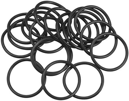 uxcell Nitrile Rubber O-Rings 75mm OD 68.8mm ID 3.1mm Width, Metric Sealing Gasket, Pack of 20 by uxcell