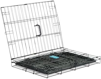 Carlson Pet Products SECURE AND FOLDABLE Single Door Metal Dog Crate, Small, 24.0"L x 18.0"W x 19.0"H - Image 6