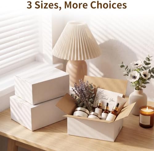 RLAVBL 30 Pack Shipping Boxes Assorted Sizes 8x6x4 & 9x6x4 & 10x7x5 - Image 5