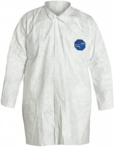 DuPont Tyvek 400 Disposable Extra-Long Frock Open Cuff, White, X-Large, 30-Pack by DuPontPersonalProtection