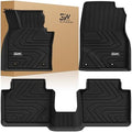3W Floor Mats for Mazda CX-50 2023-2026, 1st & 2nd Row, All Weather TPE by 3W