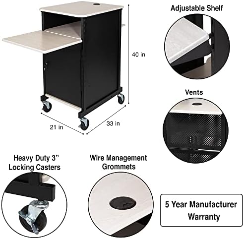 OEF Furnishings Jumbo Presentation Cart - Image 3