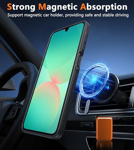 FNTCASE for Galaxy A26 5G Phone Case, Fit for Magsafe, Screen Protector - Image 4