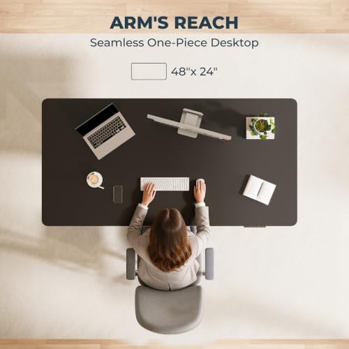 48x 24''One-piece Standing Desk Adjustable for Home Office - Image 3
