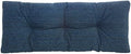 Klear Vu The Gripper Non-Slip Tufted Bench Cushion for Indoor Furniture, Assembled in USA, Entryway Storage, Bay Window, Corner Nook or Piano Seat, 43 Inches, Chenille Saphire by KlearVUHomeTextiles