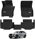 3W Floor Mats for 2025 2026 Mazda CX-70, Include PHEV, All Weather TPE by 3W