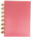 Talia Discbound Notebooks, Planner, Customizable, With 1" Gold Discs (Canyon Clay, Junior (5.5in x 8.5in)) by Talia